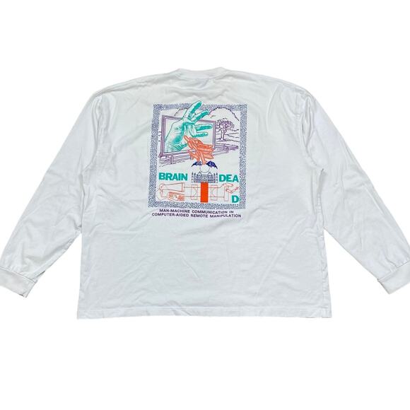 Rare Brain Dead Man Machine Long Sleeve Shirt Men's 2XL Streetwear